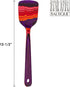 Baltique Waikiki Collection 12-1/2" Wooden Spatula, Safe for Nonstick Cookware