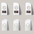 Canning Labels for Jars and Lids, 2" Round Labels for Food Containers, Spice Jars (500 pcs, White)