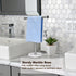Hand Towel Holder Stand Countertop, Sturdy Marble Base, No Wobbly Hand Towel Rack for Bathroom (Brushed Nickel)