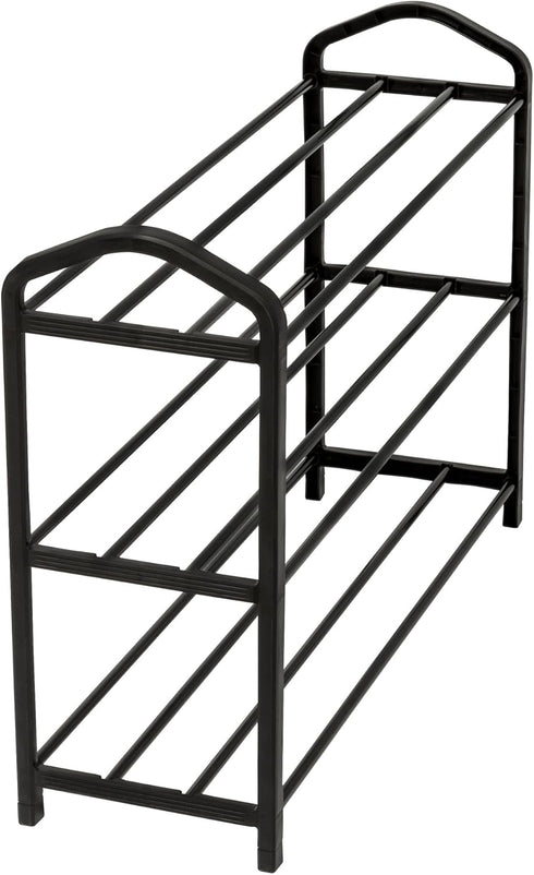 3 Streamline SHO-09595 Honey Can Do Tier Shoe RCK BLK Black