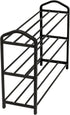 3 Streamline SHO-09595 Honey Can Do Tier Shoe RCK BLK Black