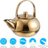 Cabilock Stainless Steel Tea Kettle, Stovetop Teapot with Removable Infuser, Portable for Coffee and Loose Tea