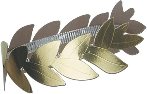 Beistle Foil Roman Laurel Wreaths - 12 Piece, OSFM, Gold