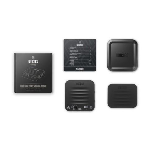 WACACO Exagram Pro Coffee Scale with Timer, Smart Espresso Scale with Carrying Box, Automatic Timing Rechargeable Mini
