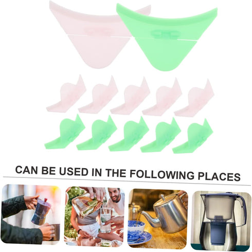 NOLITOY 24 Pcs Kettle Dust Cover, Electric Kettle Spout Caps, Glass Water Pitcher Parts, Teapot Spout Protector
