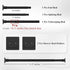 Matte Black Shower Curtain Rod, 31-55 inches Adjustable Tension Rod for Bathroom and Windows