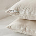 MIULEE Pack of 2 Decorative Velvet Throw Pillow Covers, 20x20 Inch Cream White Cushion Case for Sofa