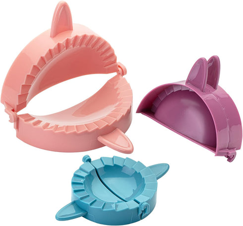 BTaT- Dough Press Set, 3 Pack, Dumpling, Empanada, Pastry and Turnover Press,