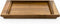 PANDAWOOD Wood Serving Tray - Large Acacia Wooden Tray for Coffee Table