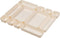 Backerysupply Set of 12 Beige Plastic Desk Drawer Organizers, Makeup Bathroom Office Kitchen Vanity Storage Box