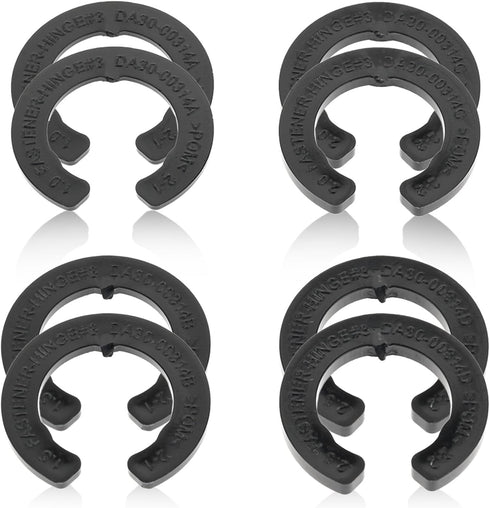 DA99-04158A Refrigerator Door Hinge Shim Kit, 4 Thicknesses for DA60-00314C, 3282540, PS6448337, AP5668209