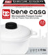 Bene Casa 2.6 Qt Microwave Pressure Cooker, Non-stick Surface with Locking Lid, Cooks Up to 12 Cups Rice