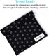 HarperLynn x Formline Smell Proof Bag, 7"x6" Heart Pattern - Premium Odor Proof Travel Pouch with Mesh Divider