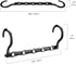 HOUSE DAY 20 Pack Space Saving Hanger, Sturdy Black Magic Hangers for Closet Organizers and Heavy Clothes