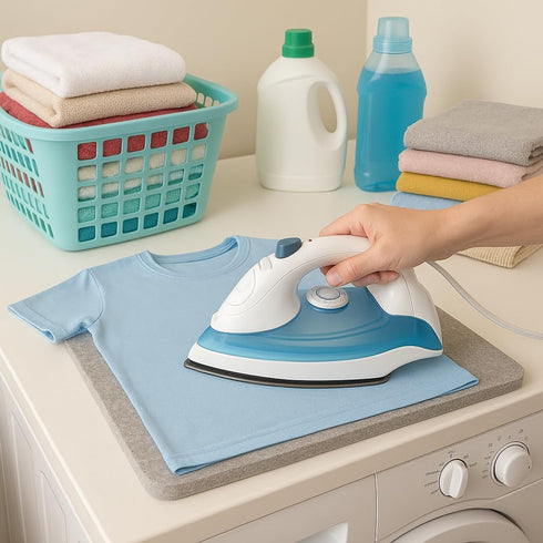 Wool Ironing Mat for Table Top – Portable Pressing Pad, Ironing Board Alternative for Quilting & Sewing (11.5" x 14.5")