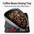 Coffee Bean Dosing Cup and Spray Bottle Kit, Portable Spray for Reducing Coffee Power Static, Frosted Black