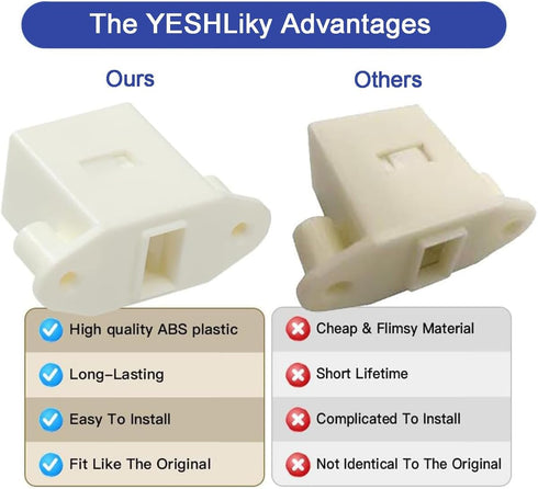 137006200 Washer Pedestal Drawer Latch for Electrolux, Replaces PS2349356 AP4368805 for Various Models