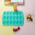 Webake 18 Cavity Silicone Madeleine Pan for Small Cake, Candy, and Cookies