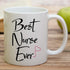 Retreez Funny Mug - Best Nurse Ever, 11 Oz Ceramic Coffee Mug, Funny Graduation Birthday Gift