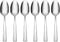 Oneida H084006D Aptitude Everyday Flatware Dinner Spoons, Set of 6, 7.1" L x 1.5" W