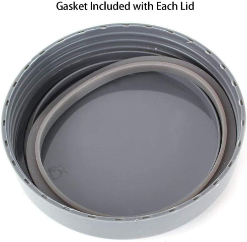 Stay-Fresh Resealable Cup Lids & Flip Top To-go Lid - Replacement Parts for NutriBullet Blender Cups