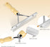 Hand Held Carpet Rake, Portable Rug Comb for Matted Carpet, Metal Carpet Rake for Plush Carpet Softness