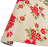 LovingWay 14.7 feet Wallpaper Roll, Red Peony Floral Shelf Liner, 17.7x177 Inch for Home Storage