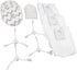 Sweeping Robot Accessories for Roidmi EVA SDJ06RM Vacuum Cleaner, Includes 4 Dust Bags, 4 Filters & 4 Mop Cloths