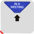 Kichwit Privacy Sign, Do Not Disturb, Out of Office, Please Knock, Conference Sign for Offices, Silver