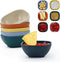PYRMONT Wheat Straw Small Bowls, 5 OZ Dipping Sauce Cups Set of 6, Unbreakable for Side Dish, Ketchup, BBQ