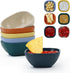 PYRMONT Wheat Straw Small Bowls, 5 OZ Dipping Sauce Cups Set of 6, Unbreakable for Side Dish, Ketchup, BBQ