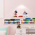 24 Inch Set 3, AZSKY Nursery Bookshelves White, Floating Bookshelves for Wall of Baby Kids Room Decor, Solid Wood Wall