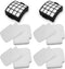 Filter Replacement for Shark AZ3002 AZ3000 AZ3000W Stratos DuoClean Vacuum (2 Filters + 4 Foam & Felt Filters)