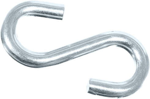 Paracord Planet S-Hook - 1/4 Inch, Metal Hanging Hooks, Available in 5, 10, and 25 Packs