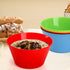 DEAYOU 20 Pack Plastic Bowls, Serving Bowl for Party, Snack, Children, Microwave & Dishwasher Safe