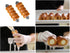 16 Pack Cannoli Tubes Molds Set - 4.7 Inch Non Stick Tubes, Reusable Piping Bag, Brush, Stainless Steel Tips for Baking