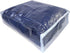 Set of 10 Clear Vinyl Zippered Blanket Storage Bags - 15x18x5 Inch