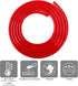 Beer CO2 Gas Line Kit - 10ft PVC Tubing Hose & 4PCS Stainless Steel Hose Clamps for 5/16’’ Barb Ball Lock