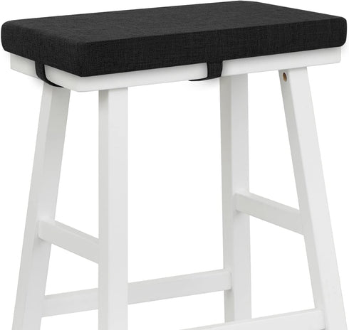 Tromlycs Saddle Stool Cushion Rectangular Bar Stool Seat Cushion Cover Rectangle with