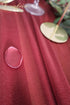 Lookein Burgundy Chiffon Table Runner 10 Feet, Sheer Wedding Table Cloth 29x120 Inches Rustic Decorations