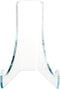 Plymor Clear Acrylic Flat Back Easel, 3" H x 2.25" W x 2.5" D with Deep Support Ledges