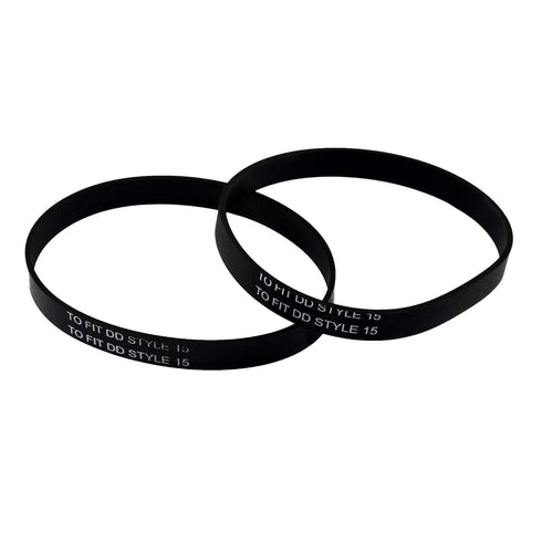 HQRP 2-Pack Vacuum Belt for Dirt Devil Dynamite Extreme Vibe, Replacement for Style 15 Parts