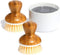 Grove Co. Bubble-Up Dish Soap Dispenser & 2 Pack Brush Set, Ergonomically