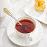 KEAWELL 4-Piece 6" Tea Spoons Set, Vintage 18/10 Stainless Steel Coffee Espresso Demitasse Spoons with Gold Accent