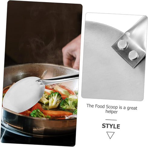 Tofu Brain Shovel, Stainless Steel Rice Spatula for Household Use