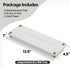 Razborci Counter 12.5" 4.5" Water Absorbing Stone Sink Caddy Kitchen Sink Organizer Tray, Diatomite Bathroom Tray, Gold