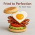 HIC Non-Stick Cooking Rings Set of 2, Heart Shaped, Nonstick, PFOA & BPA Free, 4.625" x 4.25"