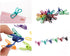 30 Pcs Chip Clips, 2 Inch, 10 Different Random Colors, PVC Coating High Elasticity Strength