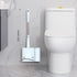 Hillyfe Set,Silicone Brush,5 Toilet Brush and Holder Removable Cleaner PCS Toilet Bowl Cleaner Tablets and Wall-Mount