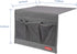 Bedside Caddy Organizer, Grey Under Mattress Caddy Holds Magazines, Books (4 Pockets)